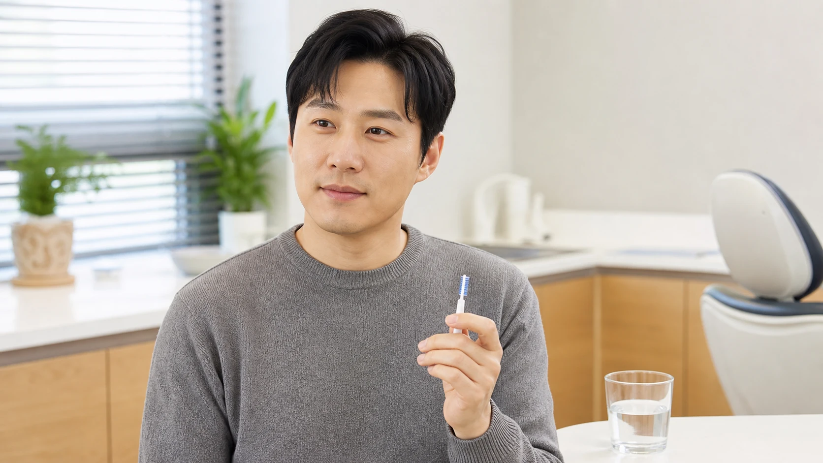 어금니 임플란트 음식물 끼임 안내 사진