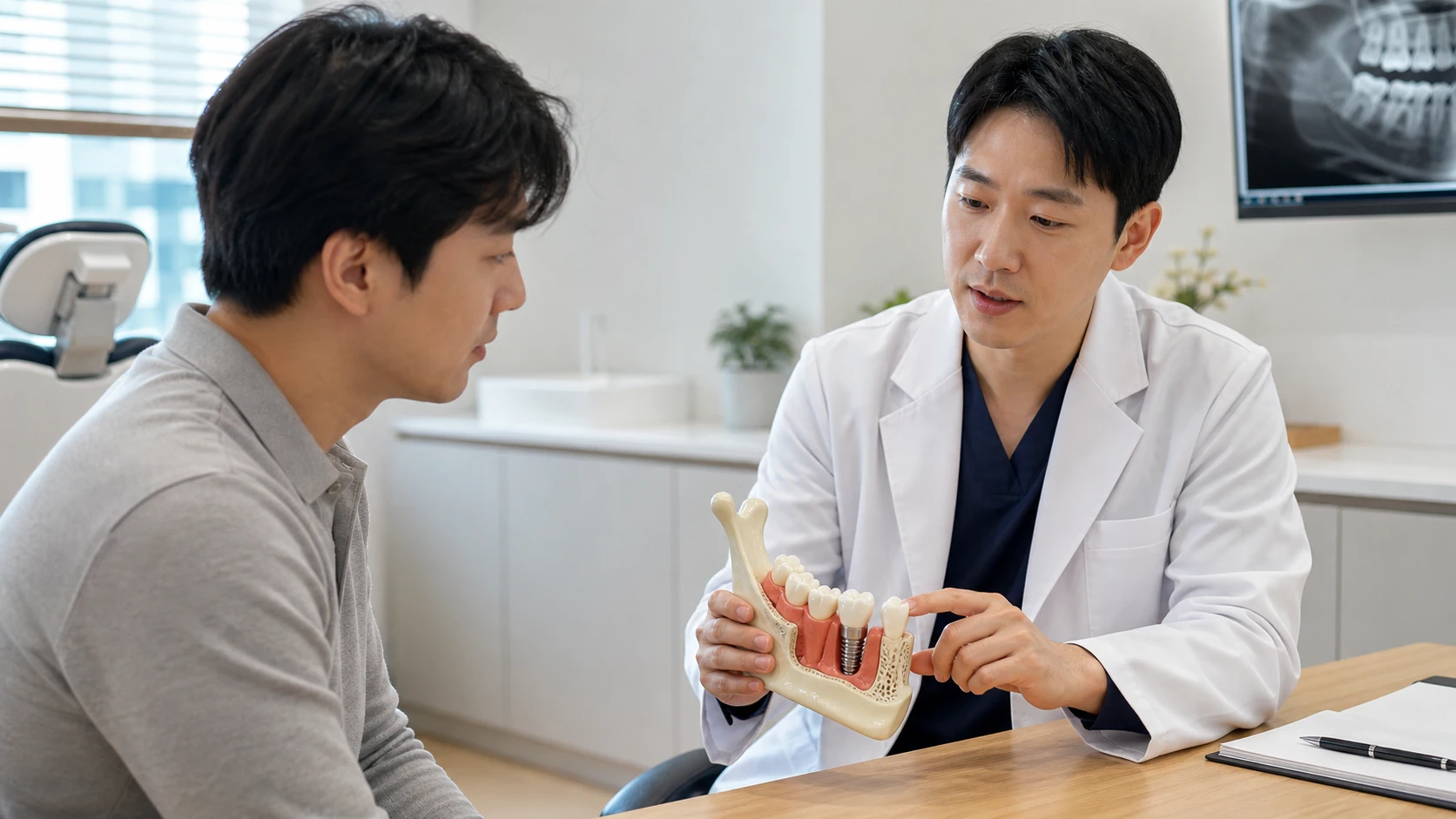 어금니 임플란트 뼈이식 수명